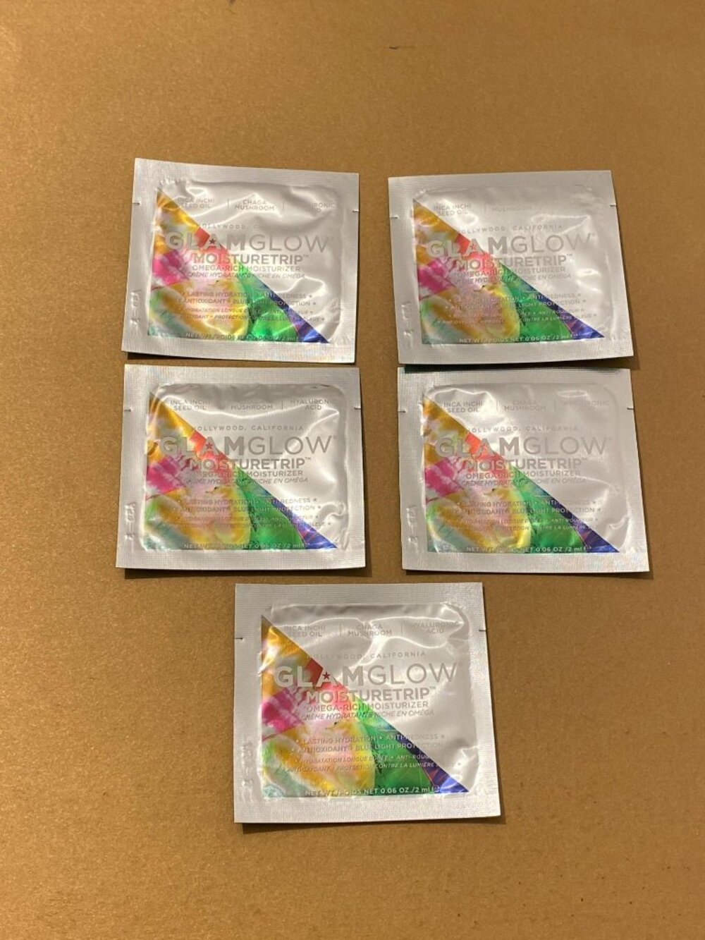 5 GlamGlow MOISTURETRIP™ Omega Rich Moisturizer - Travel Pack 0.06oz/2ml each